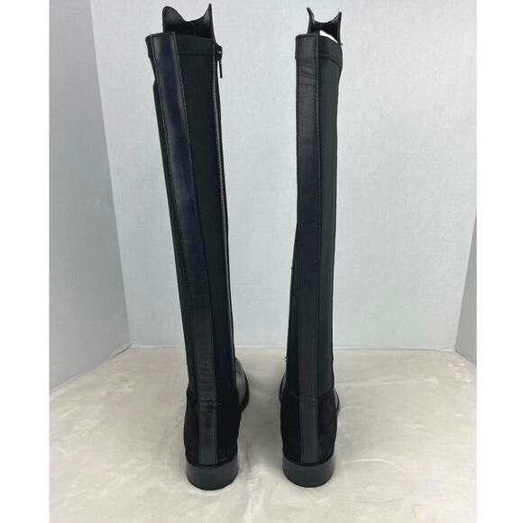 Luichiny Trend Lee Black‎ Leather Stretch Panel
Over The Knee 50/50 Zip Boots 7 - Picture 5 of 16